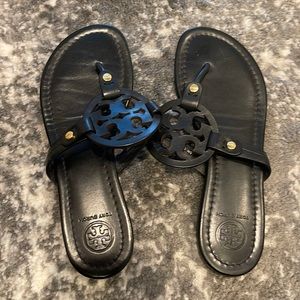 Tory Burch sandals-black leather